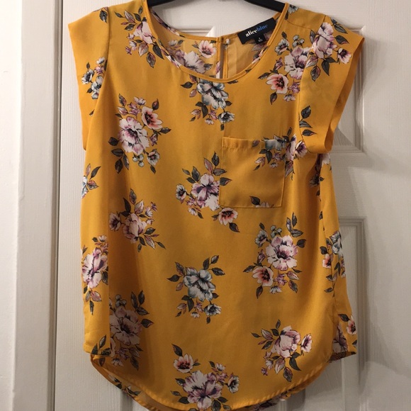 Alice Blue Tops - Alice Blue blouse